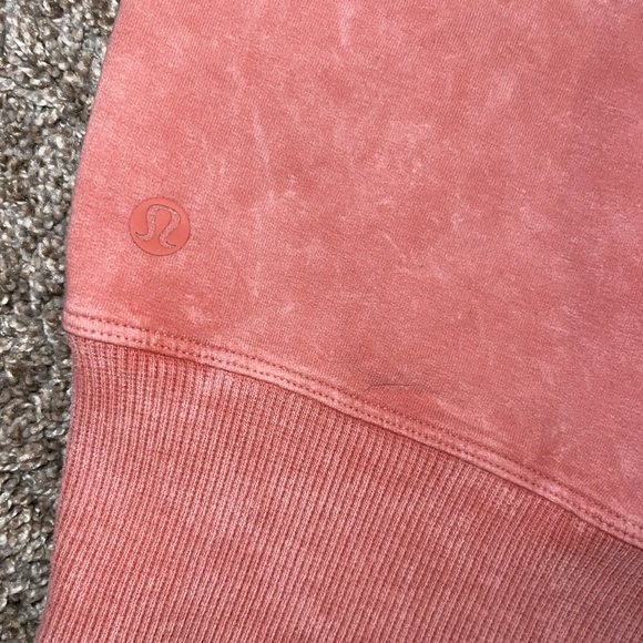 Lululemon Ready to Roll Crew *Dye Acid Rubber Dye Rustic Coral size 10-12? - Picture 5 of 9